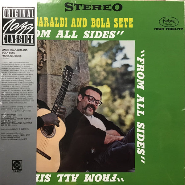 Vince Guaraldi And Bola Sete - From All Sides (LP, Album, RE, 180)