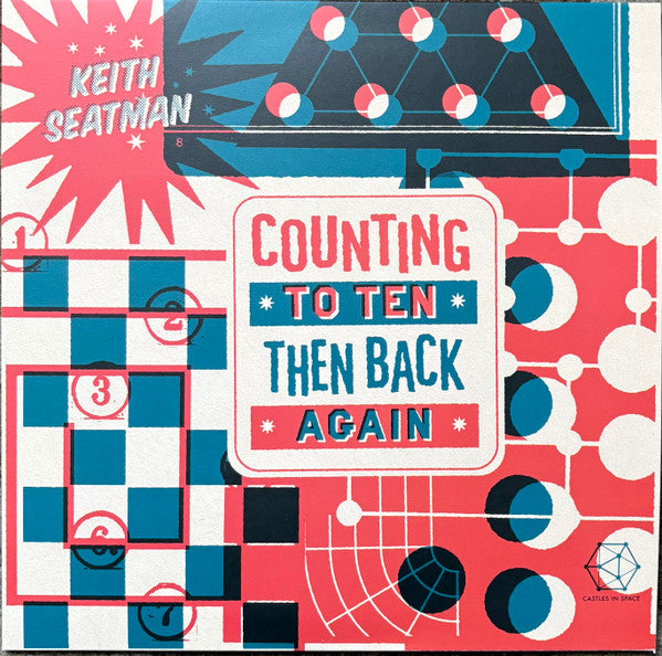 Keith Seatman - Counting To Ten Then Back Again (LP, Album, Red)
