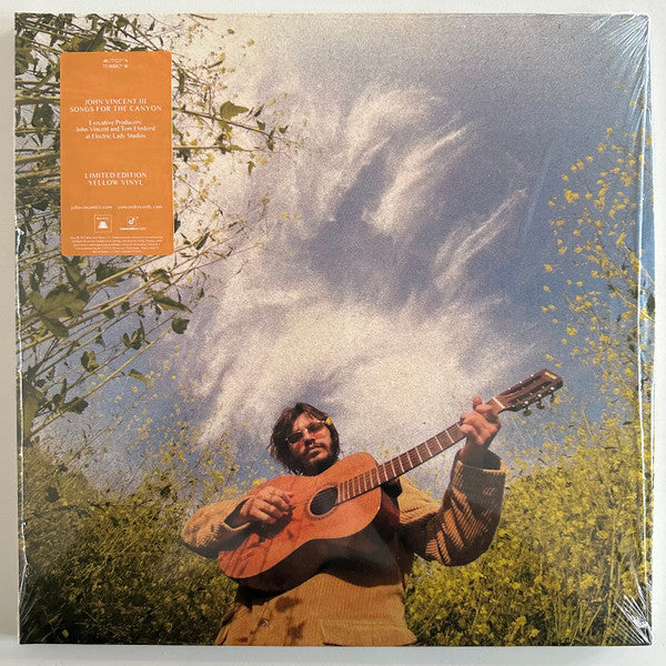 John Vincent III - Songs For The Canyon (LP, Album, Ltd, Yel)