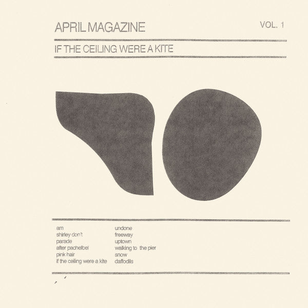 April Magazine - If The Ceiling Were A Kite (LP, Comp, Ltd, RP)