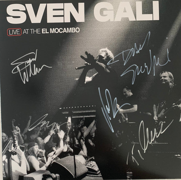 Sven Gali (2) - Live At The El Mocambo (LP, Album)
