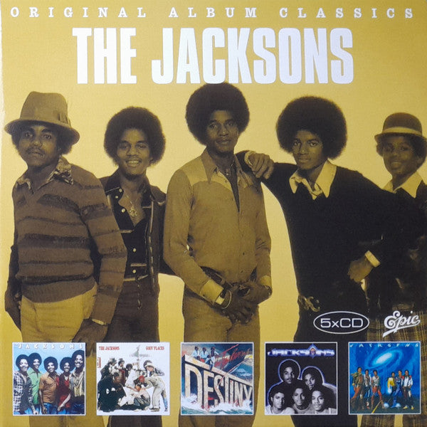 The Jacksons - Original Album Classics (CD, Album, RE, RP + CD, Album, RE, RP + CD, Album,)