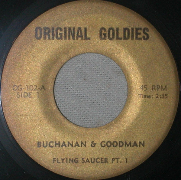 Buchanan & Goodman - Flying Saucer (7")
