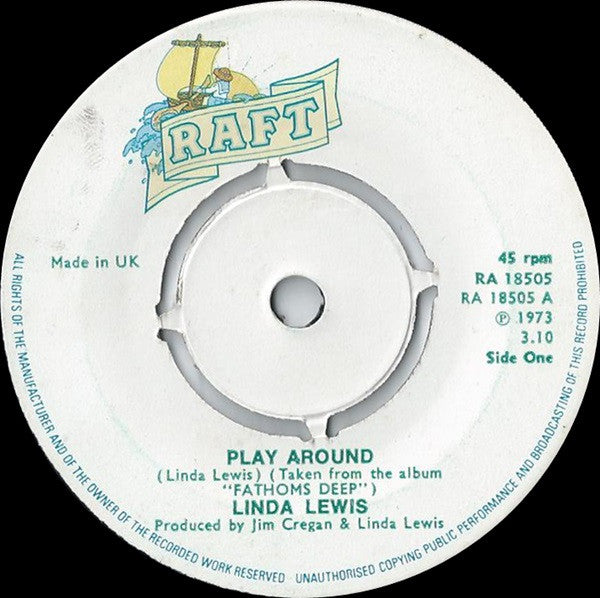 Linda Lewis - Play Around (7", Kno)