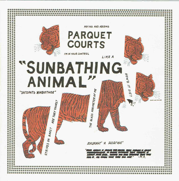 Parquet Courts - Sunbathing Animal (CD, Album)