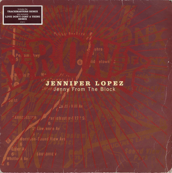 Jennifer Lopez - Jenny From The Block (12")