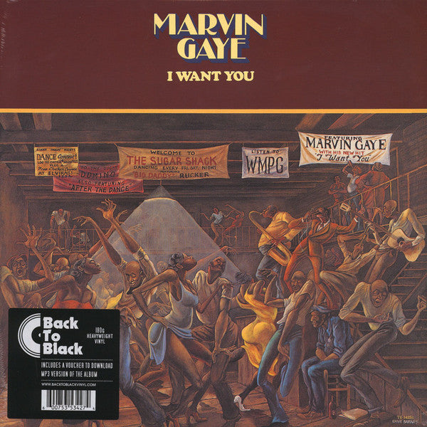 Marvin Gaye - I Want You (LP, Album, RE, 180)