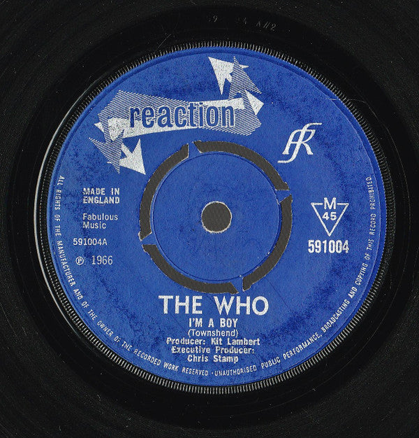 The Who - I'm A Boy (7", Single, Mono, 4-P)