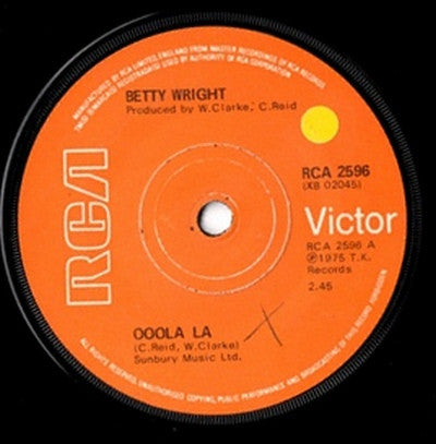 Betty Wright - Ooola La (7", Single, Sol)