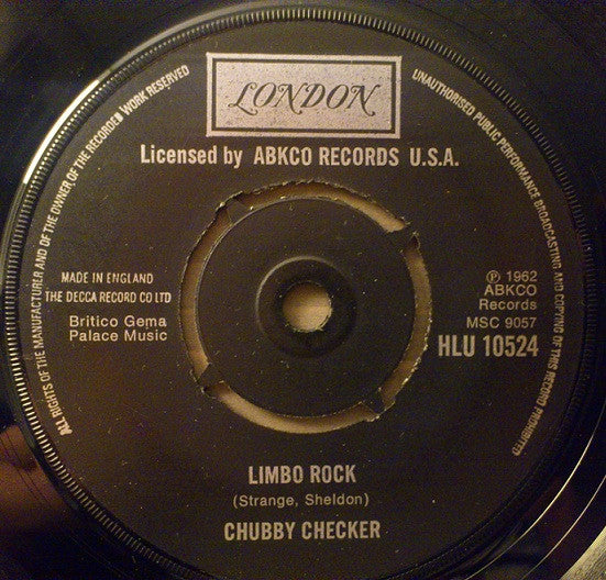Chubby Checker - Limbo Rock / Dancin' Party (7", Single, Mono)