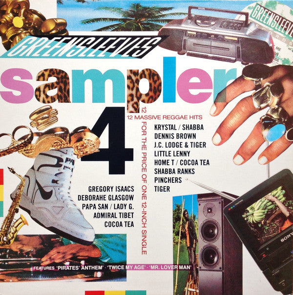 Various - Greensleeves Sampler 4 (LP, Smplr)