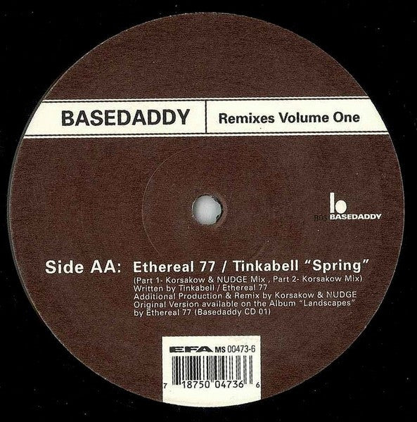 Sikkerhet & Ethereal 77 / Tinkabell - Basedaddy Remixes Volume One (12")