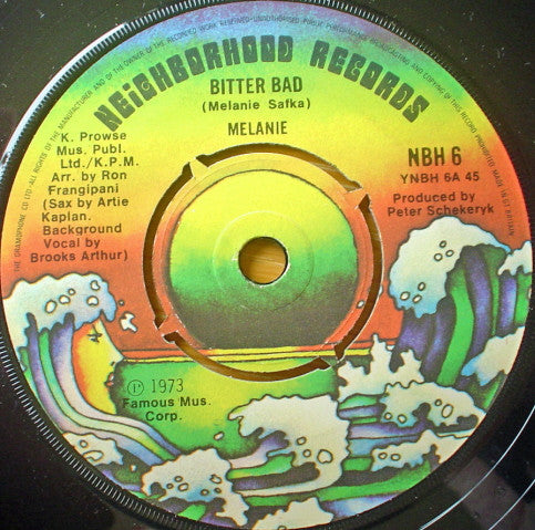 Melanie (2) - Bitter Bad (7", Single)