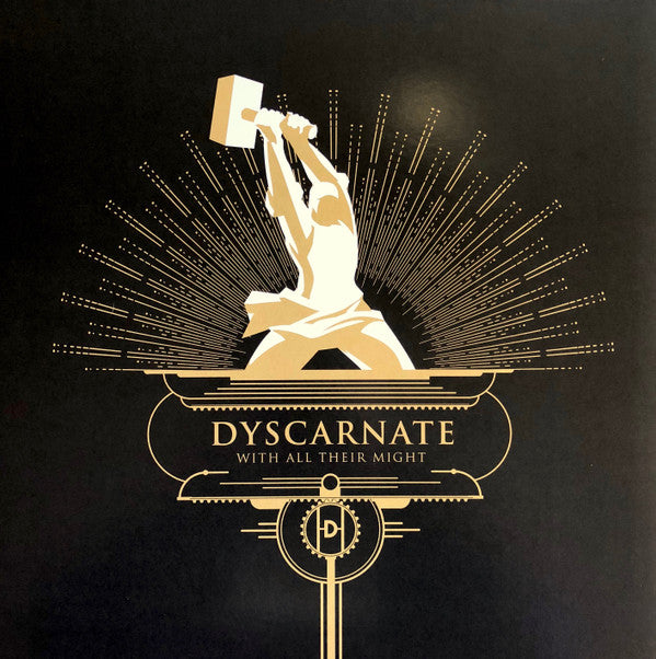 Dyscarnate - With All Their Might (LP, Album, Bro)