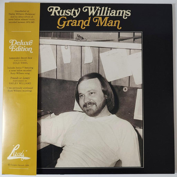Rusty Williams (5) - Grand Man (LP, Album, Dlx, Gol + 7", Dlx, Gol)