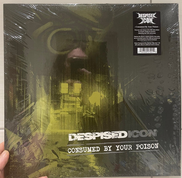 Despised Icon - Consumed By Your Poison (LP, Album, Yel + CD, Album + Ltd, RE)