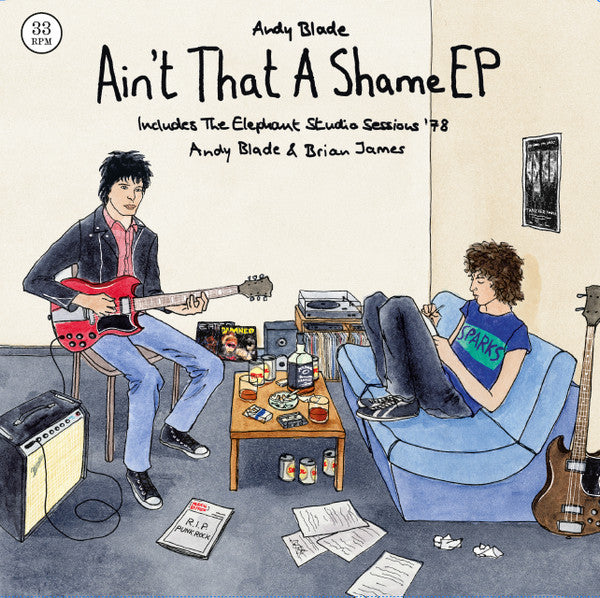Andy Blade - Ain't That A Shame EP (7", EP, Ber)