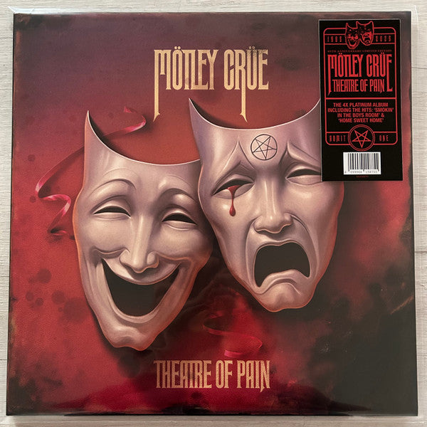 Mötley Crüe - Theatre Of Pain (LP, Album, RE, 40t)