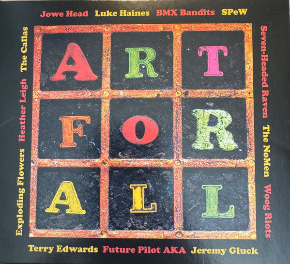 Various - Jowe Head Presents Art for All (CD, Album, Comp)