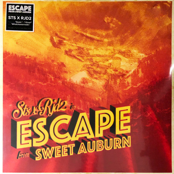 STS (7) X RJD2 - Escape From Sweet Auburn (2xLP, Album, RSD, Gol)