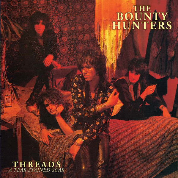 The Bounty Hunters - Threads A Tear Stained Scar (LP, Album, RE, RM, Red)