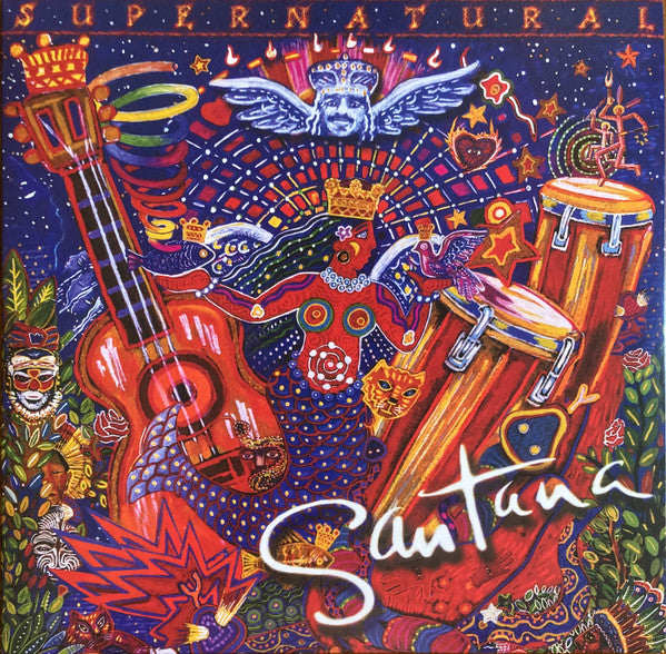 Santana - Supernatural (2xLP, Album, RE, Gat)
