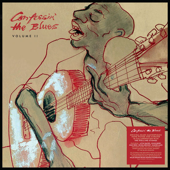 Various - Confessin' The Blues Volume 2 (2xLP, Comp)