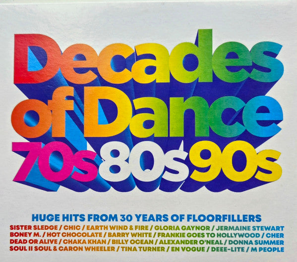 Various - Decades Of Dance 70s 80s 90s (3xCD, Comp)