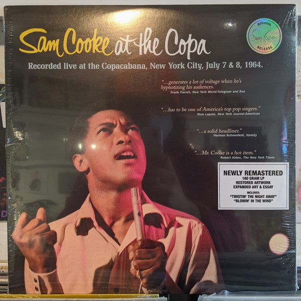 Sam Cooke - Sam Cooke At The Copa (LP, Album, RE, RM, 180)