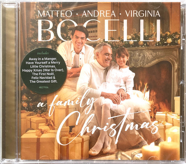 Matteo* • Andrea* • Virginia Bocelli - A Family Christmas (CD, Album)