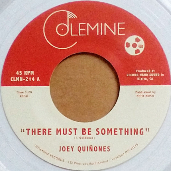 Joey Quiñones - There Must Be Something (7", Single, Ltd, Cle)