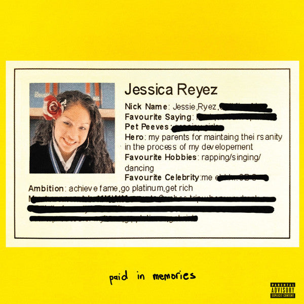 Jessica Reyez* - Paid In Memories (CD, Album)