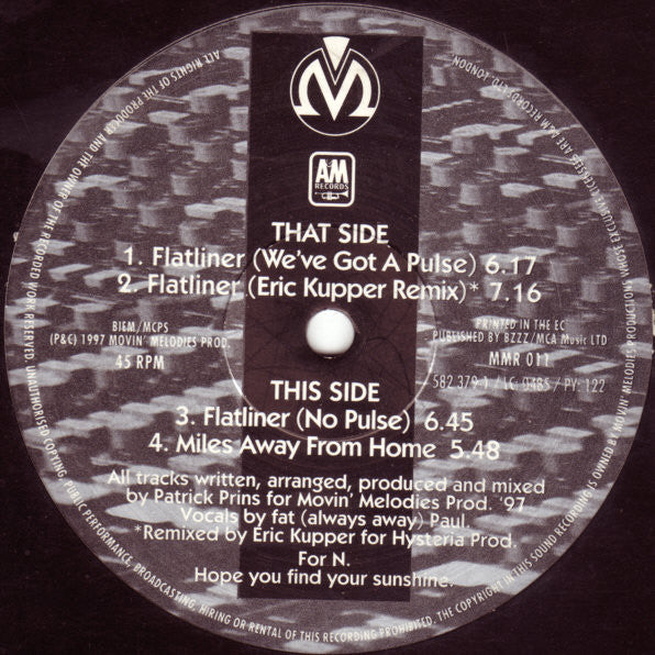 MM* - Flatliner (12")