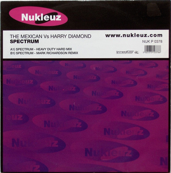 The Mexican Vs. Harry Diamond - Spectrum (12")