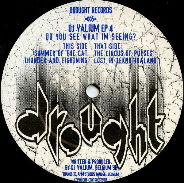 DJ Valium* - Do You See What Im Seeing? (12", EP)