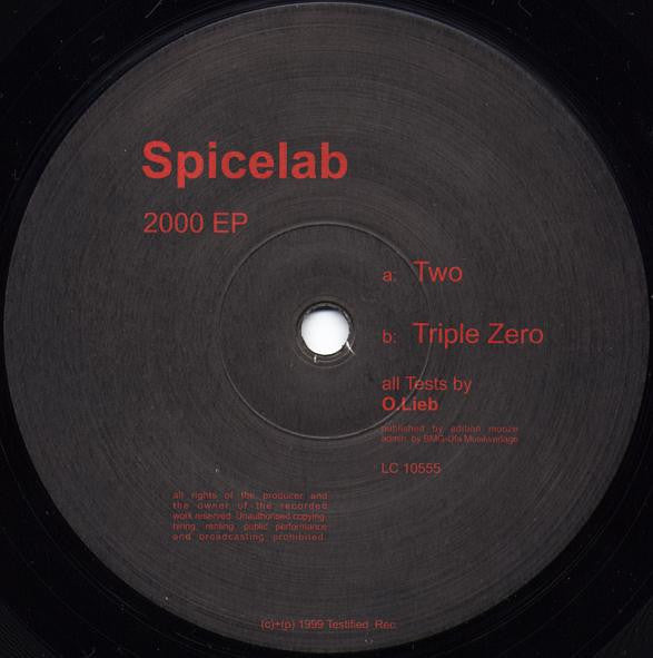 Spicelab - 2000 EP. (12", EP)