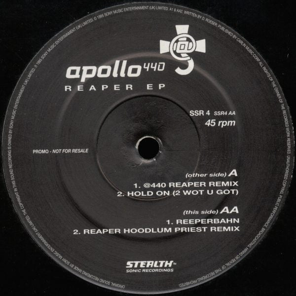 Apollo 440 - Reaper EP (12", EP, Promo)