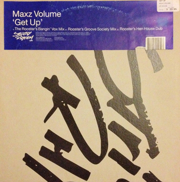 Maxz Volume - Get Up (12")