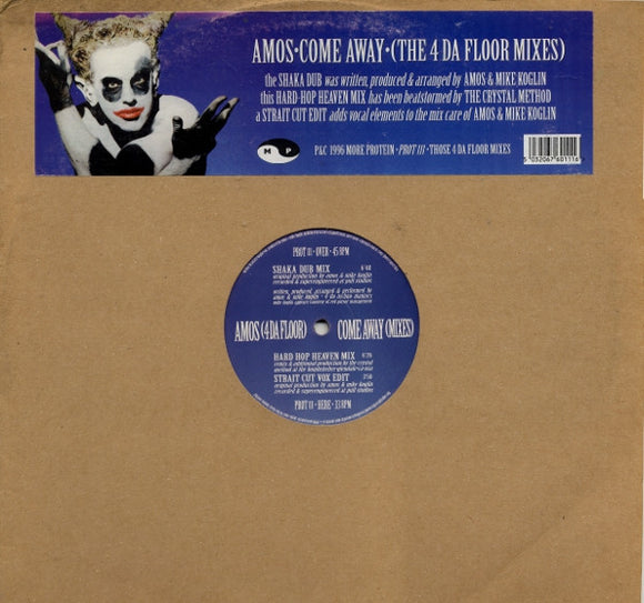 Amos - Come Away (The 4 Da Floor Mixes) (12