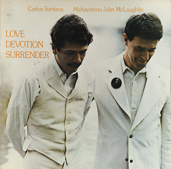 Carlos Santana / Mahavishnu John McLaughlin* - Love Devotion Surrender (LP, Album, Gat)