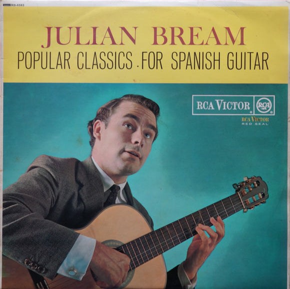 Julian Bream - Popular Classics For Spanish Guitar (LP, Album, Mono)