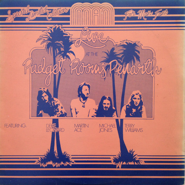 Man - Live At The Padget Rooms, Penarth (LP, Album, Ltd)