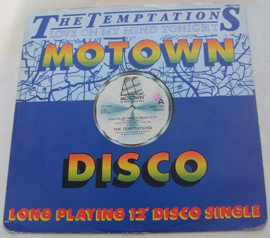 The Temptations - Love On My Mind Tonight (12", Single)