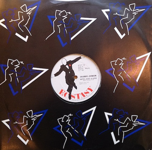 Orlando Johnson - With Just A Kiss (12")