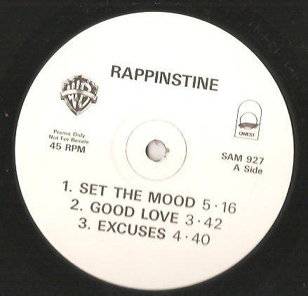 Rappinstine - The Ultimate Creation (Album Sampler) (12", Promo, Sam)
