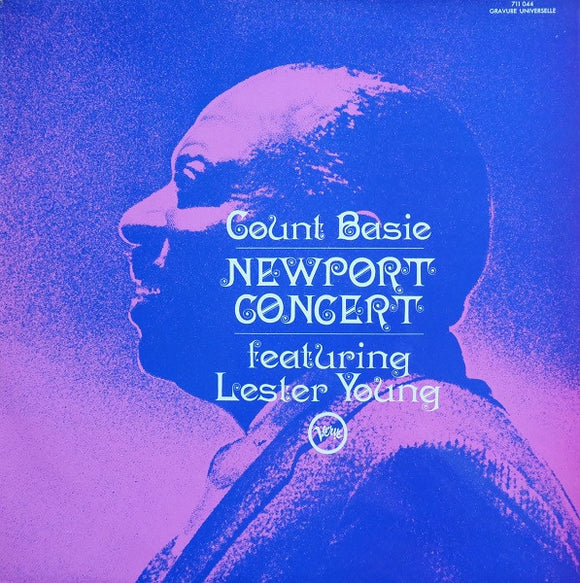 Count Basie Featuring Lester Young - Newport Concert (LP, Mono, RE)