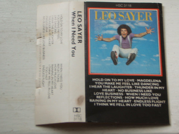 Leo Sayer - When I Need You (Cass, Comp)