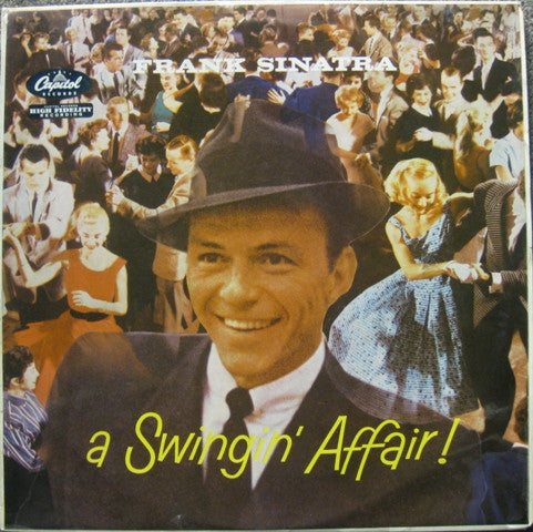 Frank Sinatra - A Swingin' Affair (LP, Album, Mono)