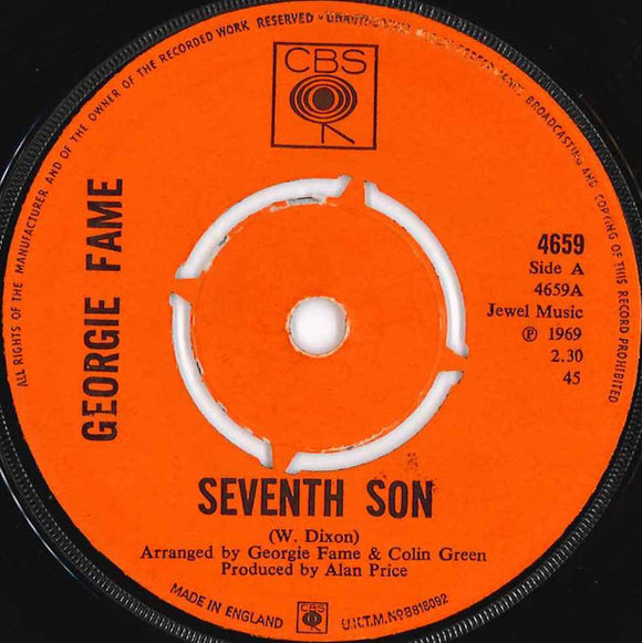 Georgie Fame - Seventh Son (7