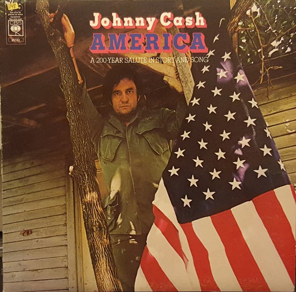Johnny Cash - America -  A 200-Year Salute In Story And Song (LP, Album, Gat)
